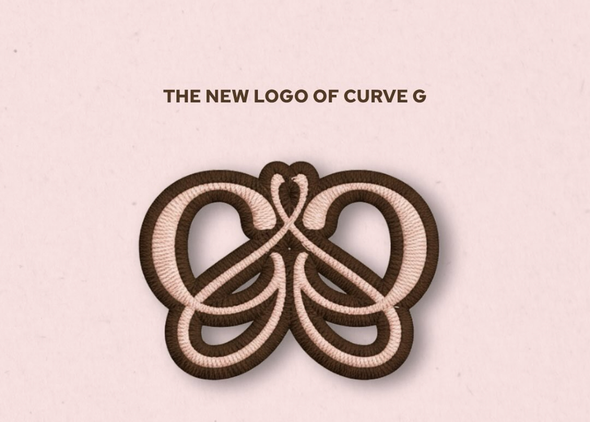 สัญลักษณ์ CurveG - ผีเสื้อและตัวอักษร C G